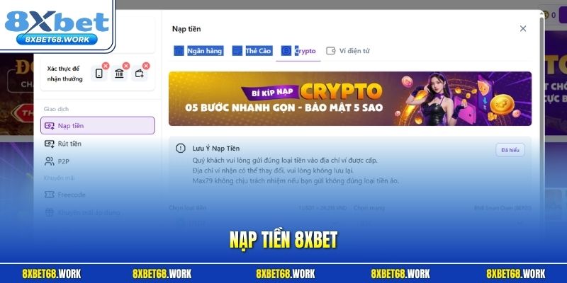 Nạp Tiền 8xbet